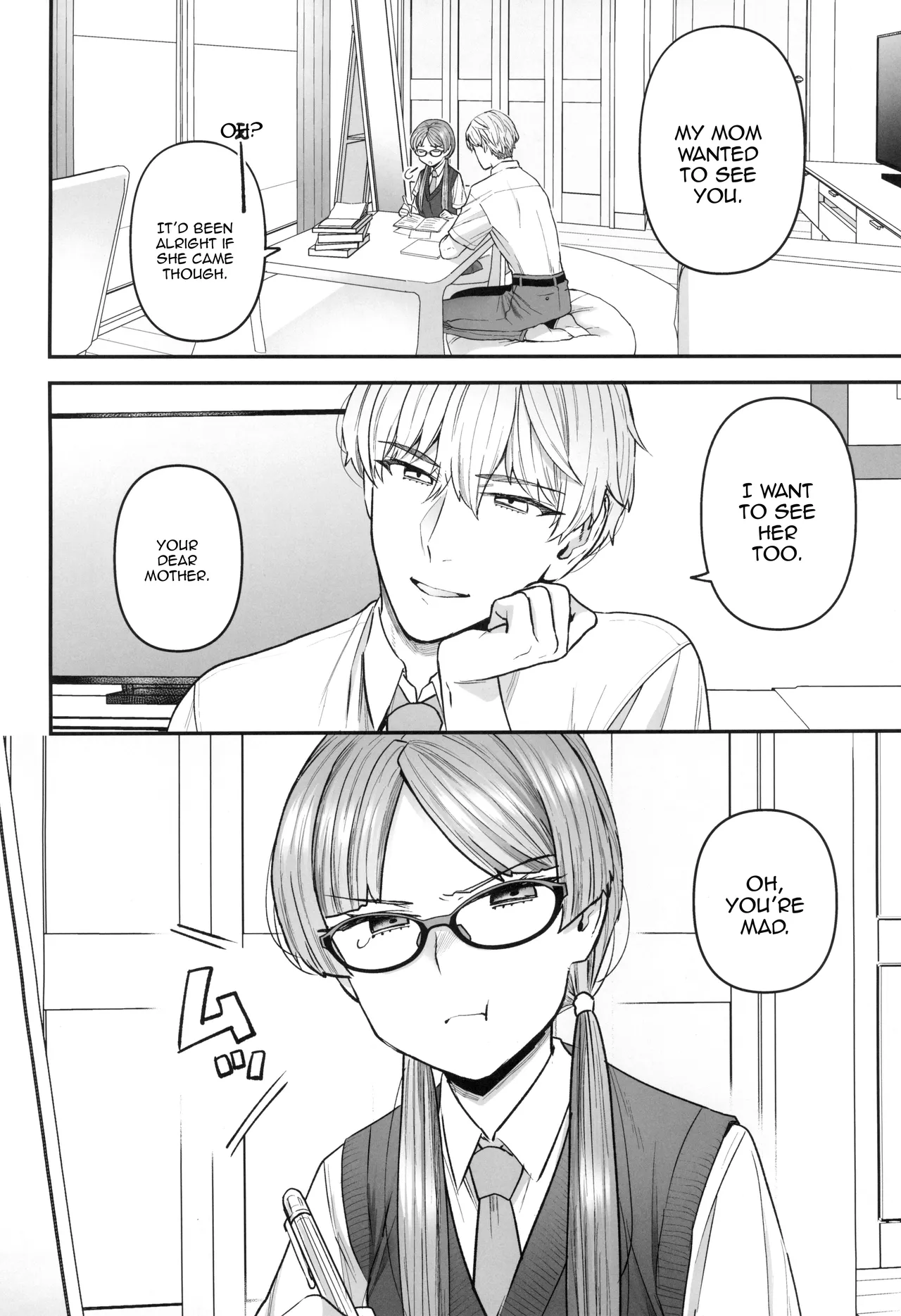 Iinchou to Mitsuda-kun | The Prez And Mitsuda-kun page 6 full