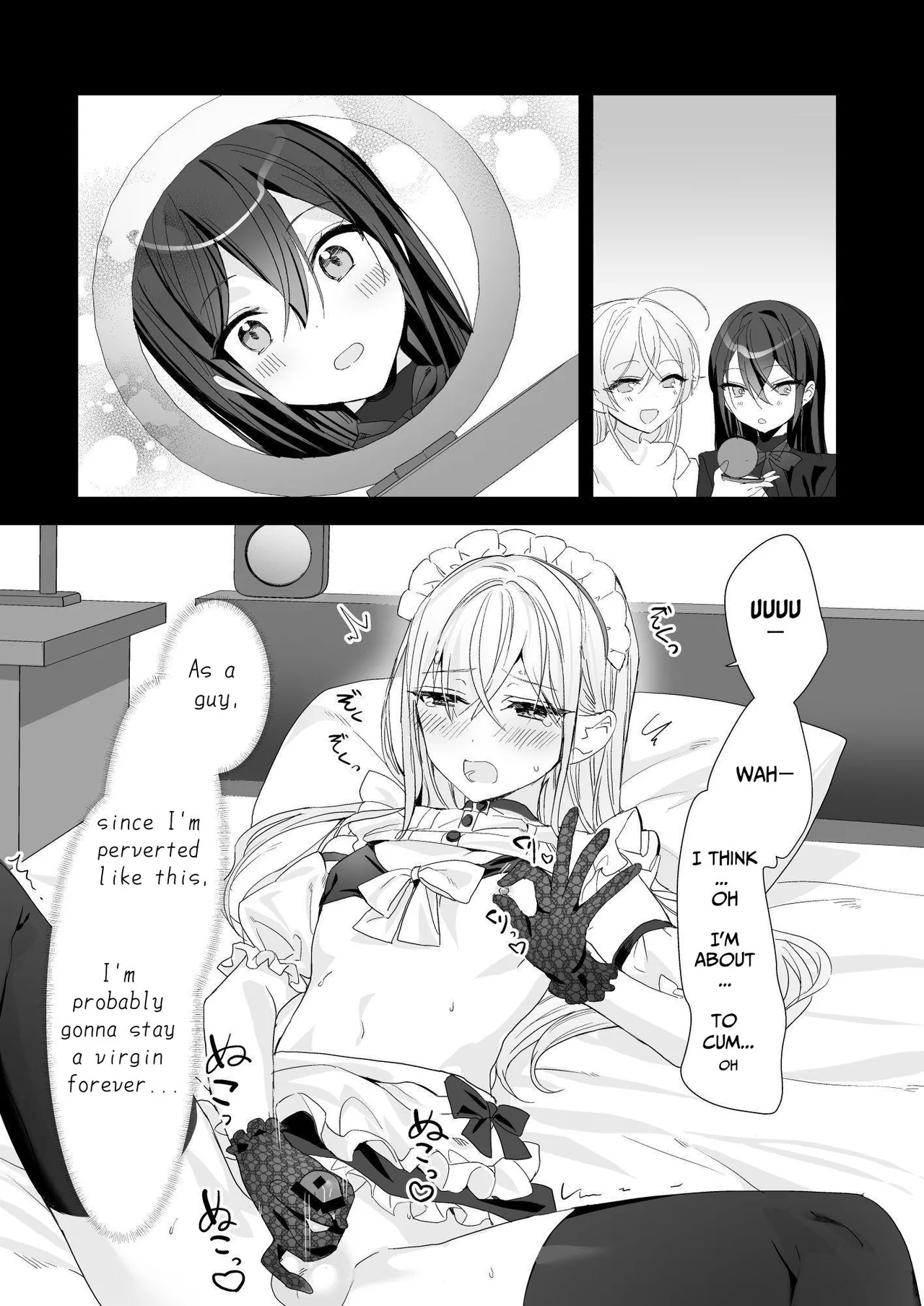 Josou Shounen to Ama Seme Onee-san | Crossdressing Guy and Sweetly Aggressive Woman page 7 full