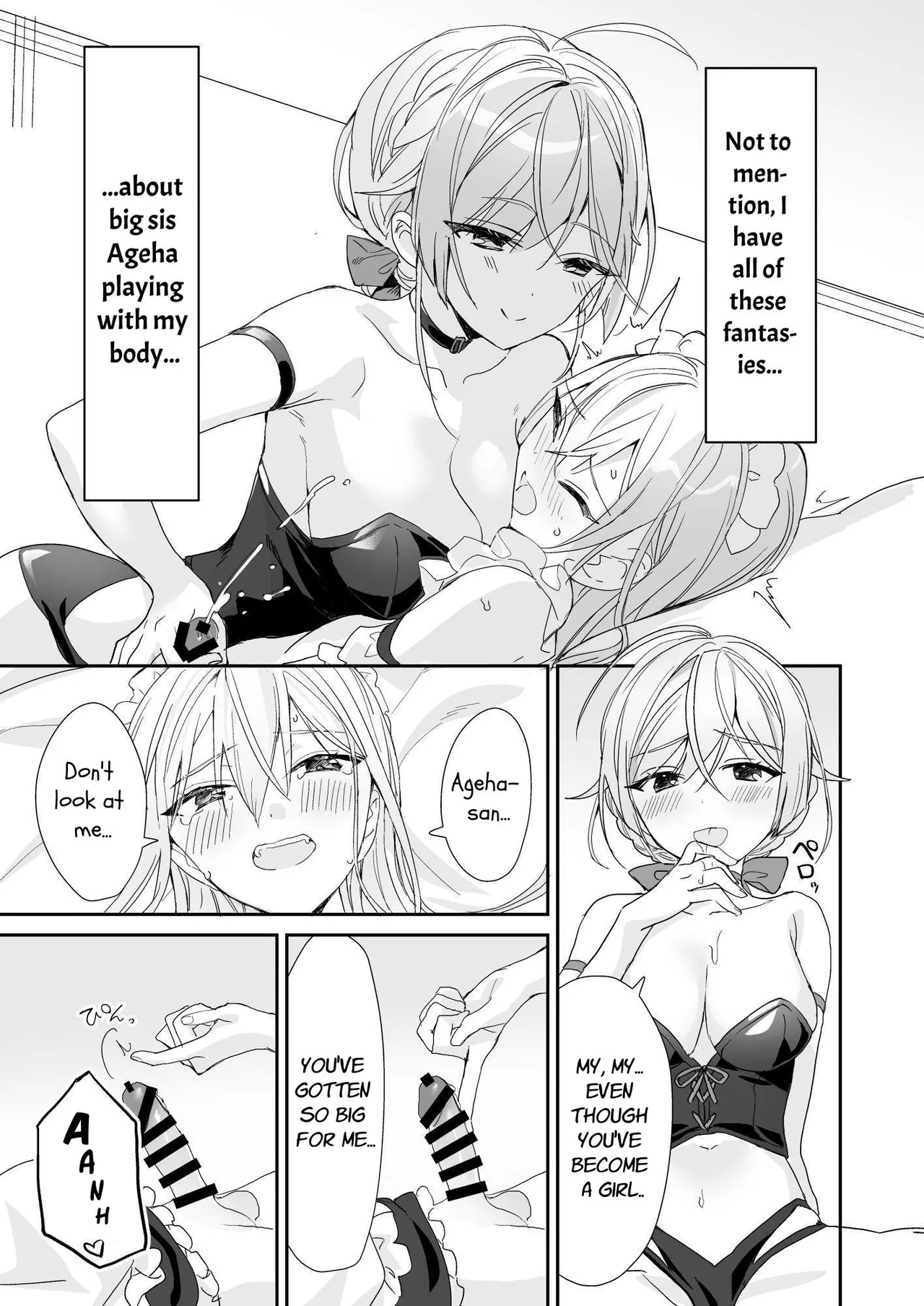 Josou Shounen to Ama Seme Onee-san | Crossdressing Guy and Sweetly Aggressive Woman page 8 full