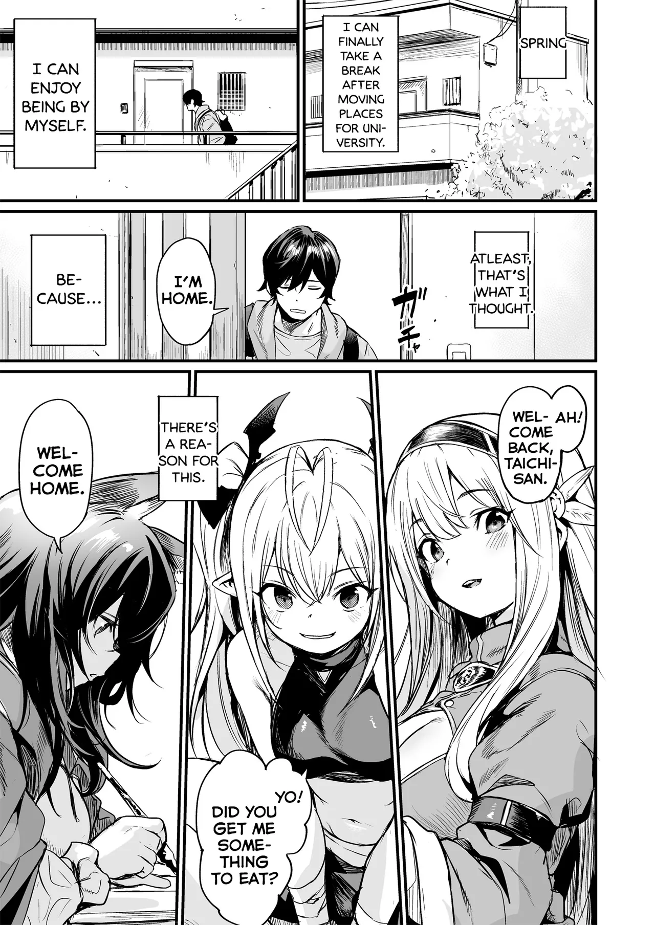 Isekai kara Kimashita. | They Came From a Different World page 3 full