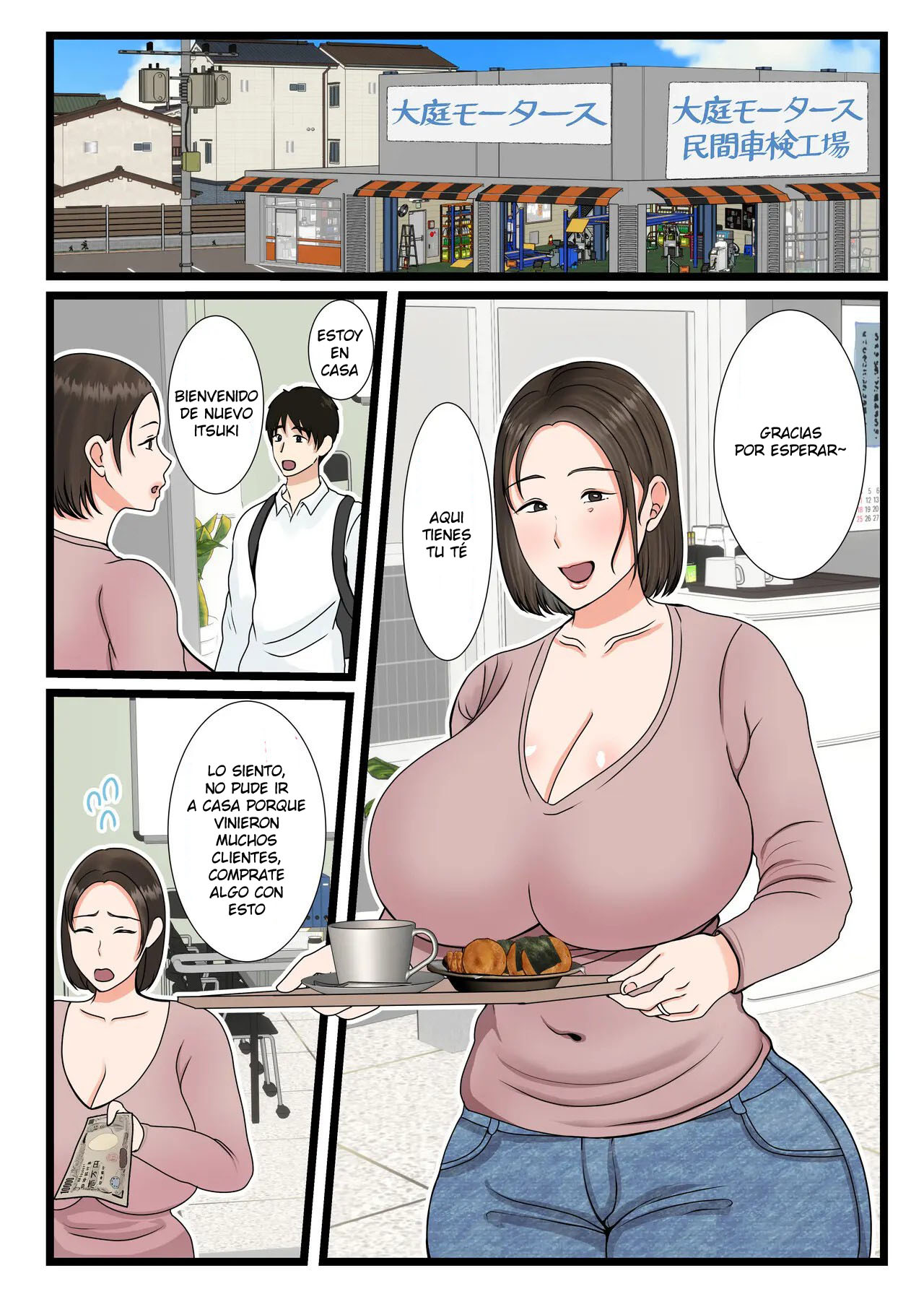 Ooba-san-chi no Okaa-san ~Musuko no Wagamama ni Juujun na Nichijou~ | La Madre de la Familia Oba ~Una Rutina Diaria de Sumisión a las Indulgencias de su Hijo~ page 3 full