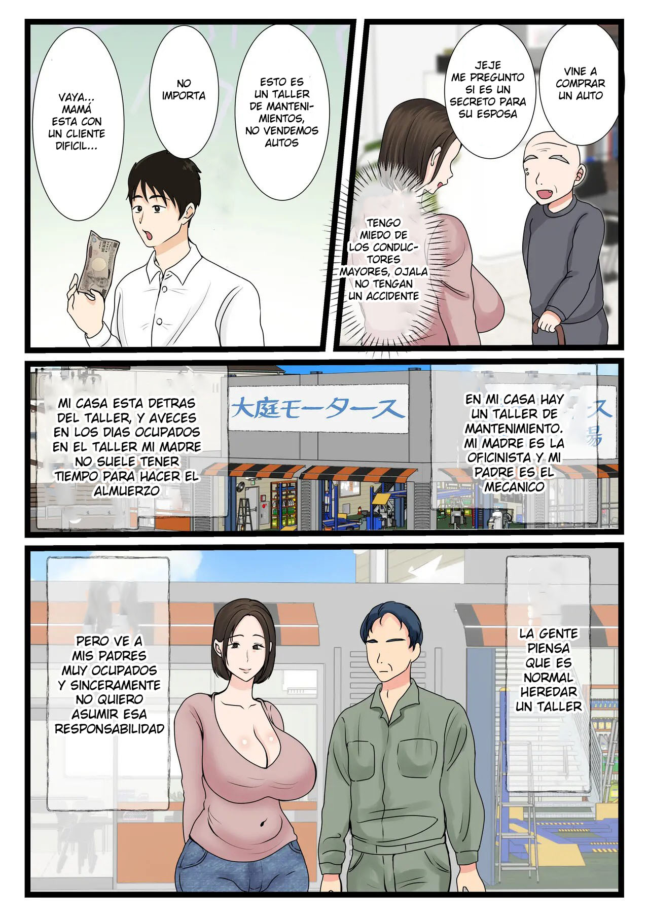 Ooba-san-chi no Okaa-san ~Musuko no Wagamama ni Juujun na Nichijou~ | La Madre de la Familia Oba ~Una Rutina Diaria de Sumisión a las Indulgencias de su Hijo~ page 4 full