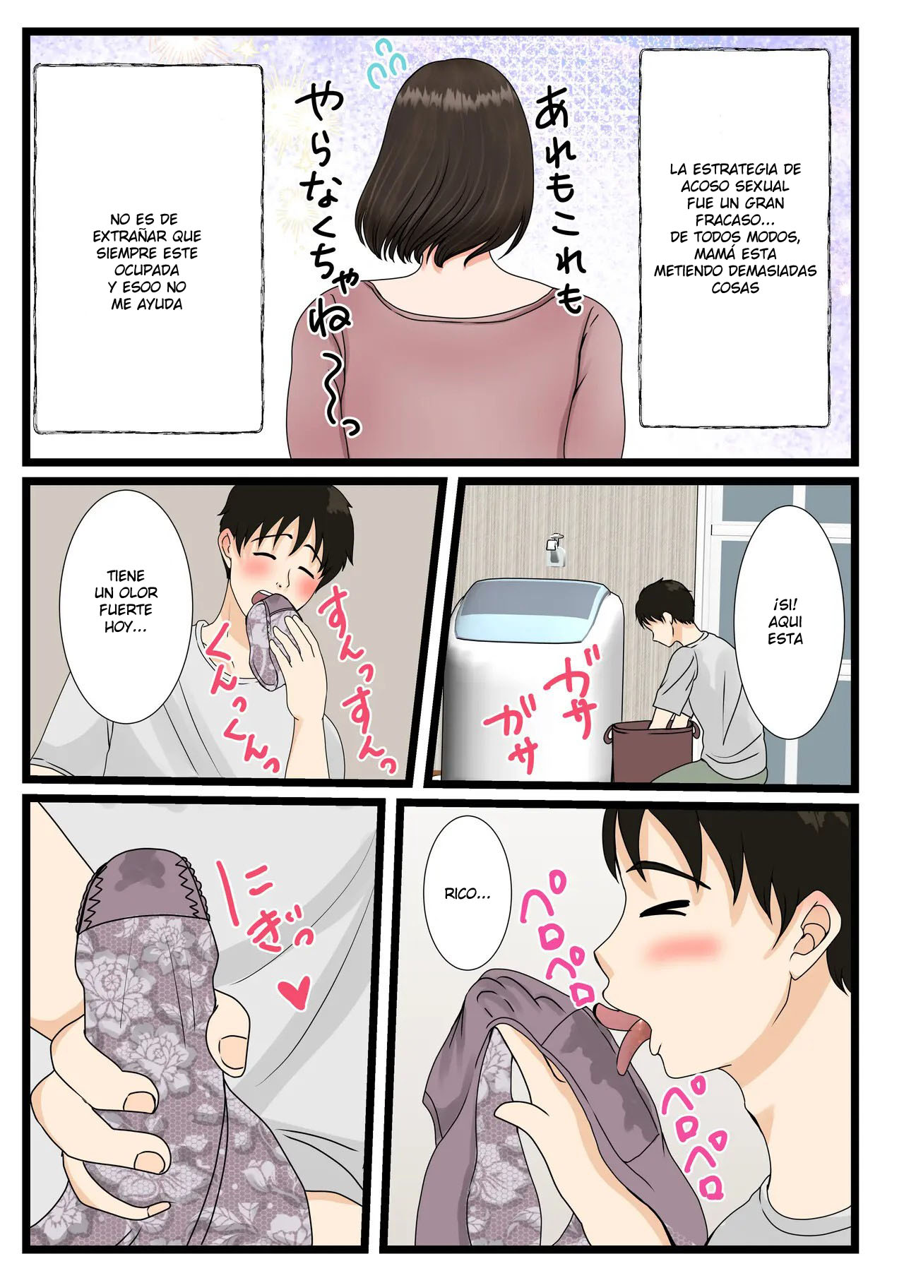 Ooba-san-chi no Okaa-san ~Musuko no Wagamama ni Juujun na Nichijou~ | La Madre de la Familia Oba ~Una Rutina Diaria de Sumisión a las Indulgencias de su Hijo~ page 9 full