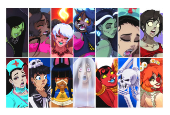 Monster Girls 2024 Set cover