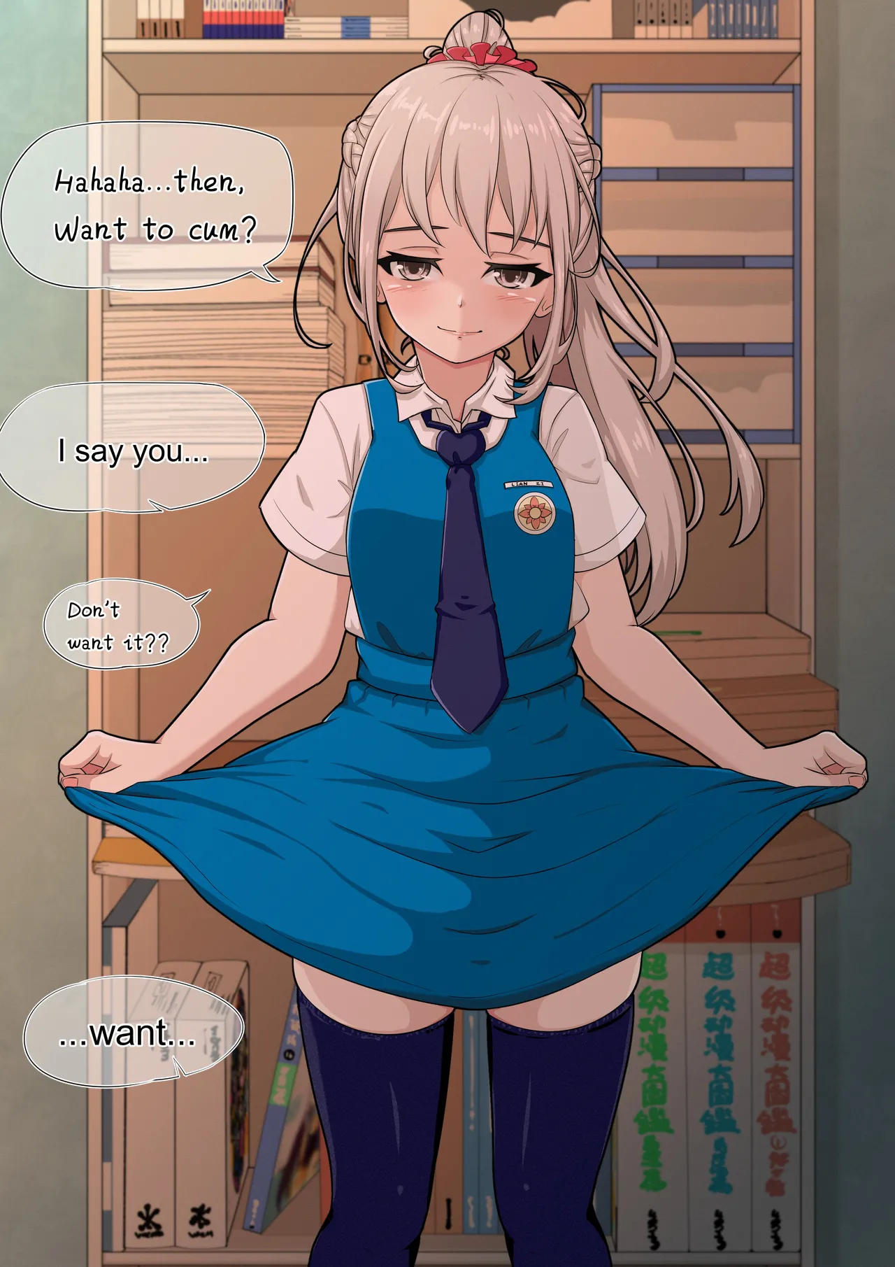 Daily life with Lian Zi: Pinafore dress ver page 3 full