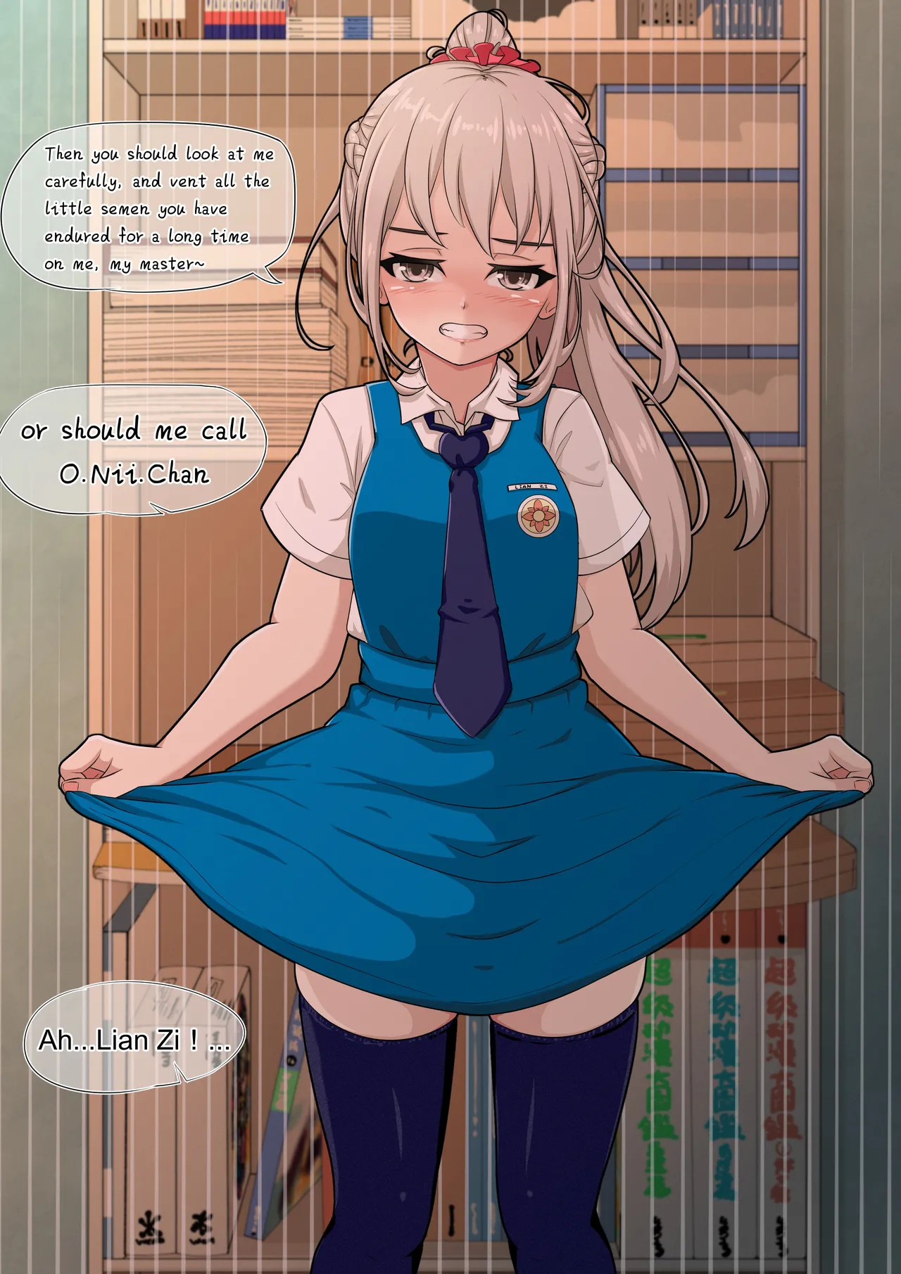 Daily life with Lian Zi: Pinafore dress ver page 4 full