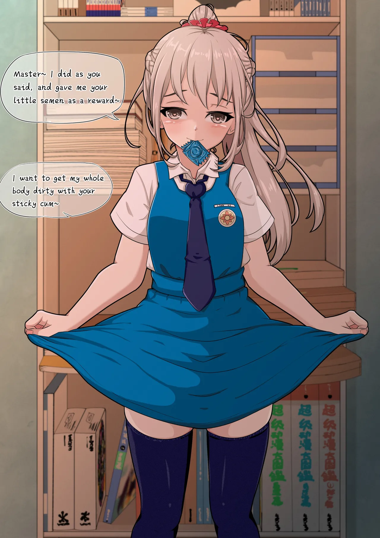 Daily life with Lian Zi: Pinafore dress ver page 7 full