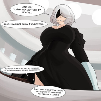 2B's tiny attachment cover