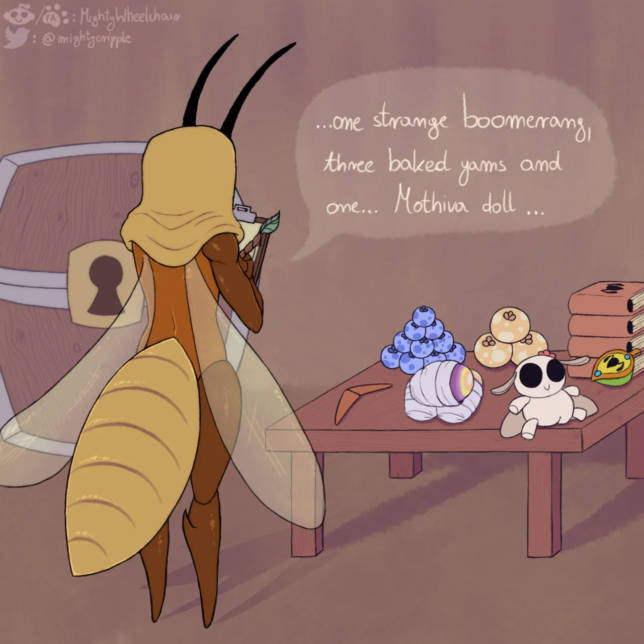 Fun with a Mothiva Doll page 1 full