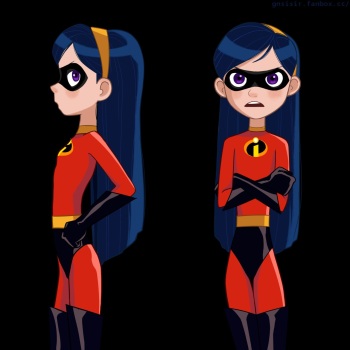 violet parr（the incredibles） cover
