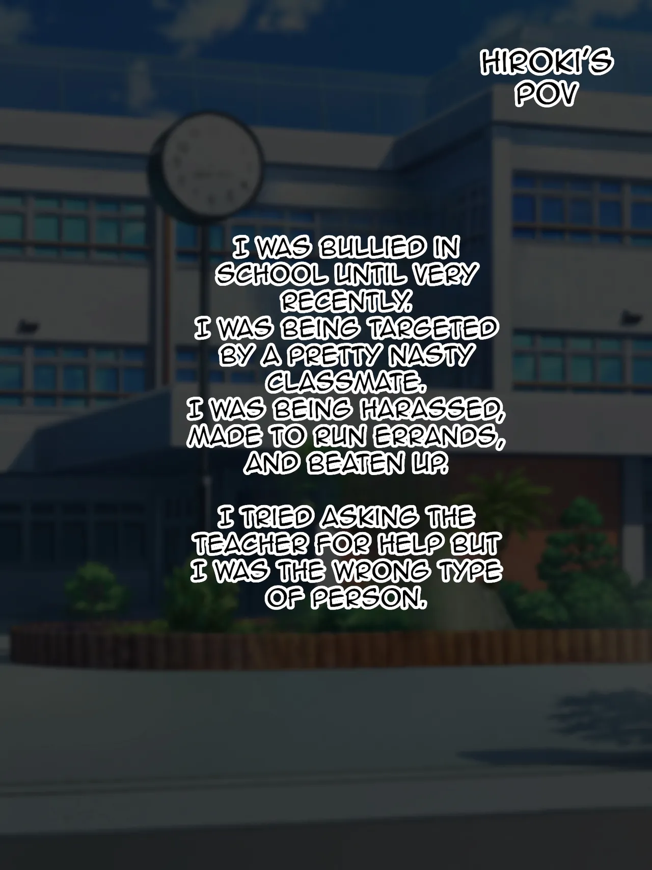 Ijime Kara Tasuketekureta Senpai ga, Ijime no Shuhan ni Mesu Ochisase Tareru Hanashi page 2 full