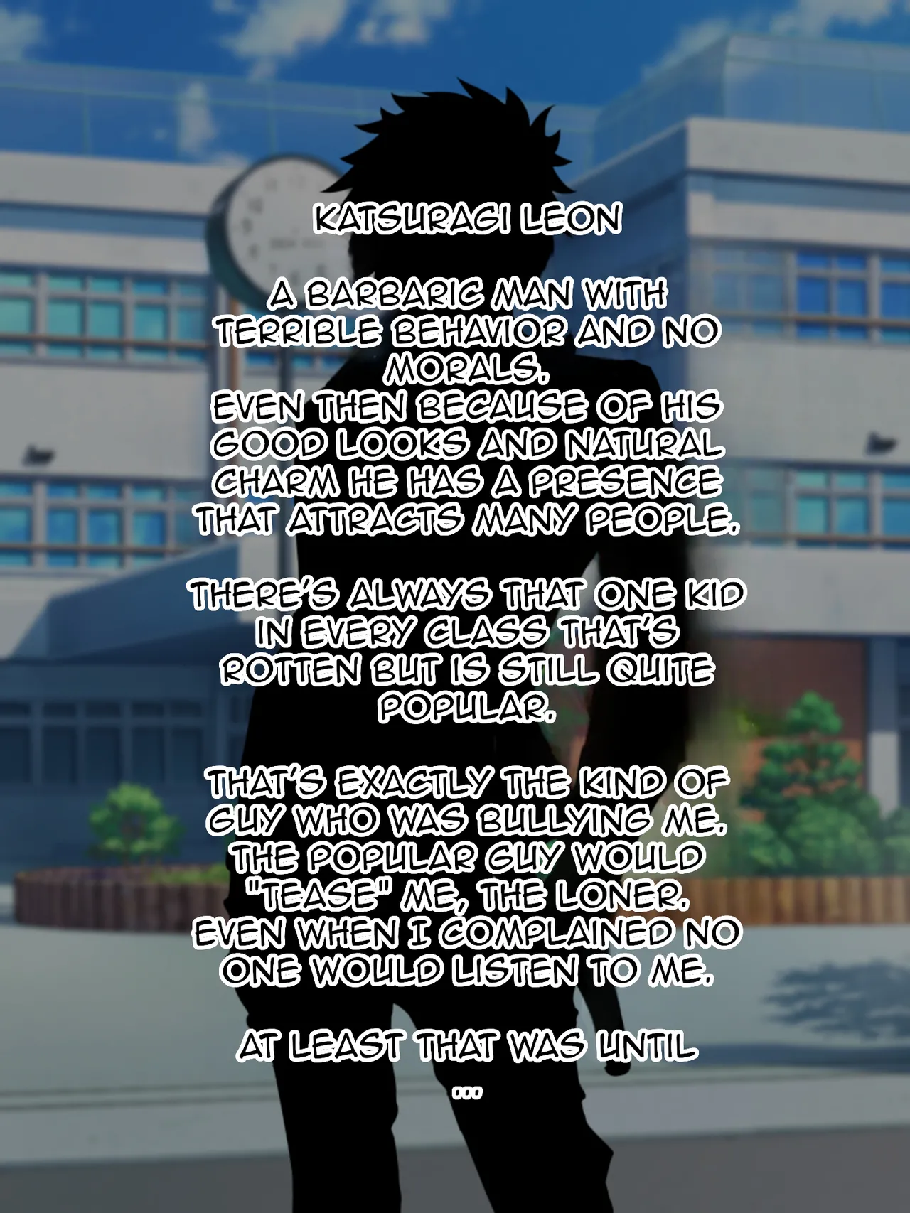 Ijime Kara Tasuketekureta Senpai ga, Ijime no Shuhan ni Mesu Ochisase Tareru Hanashi page 3 full