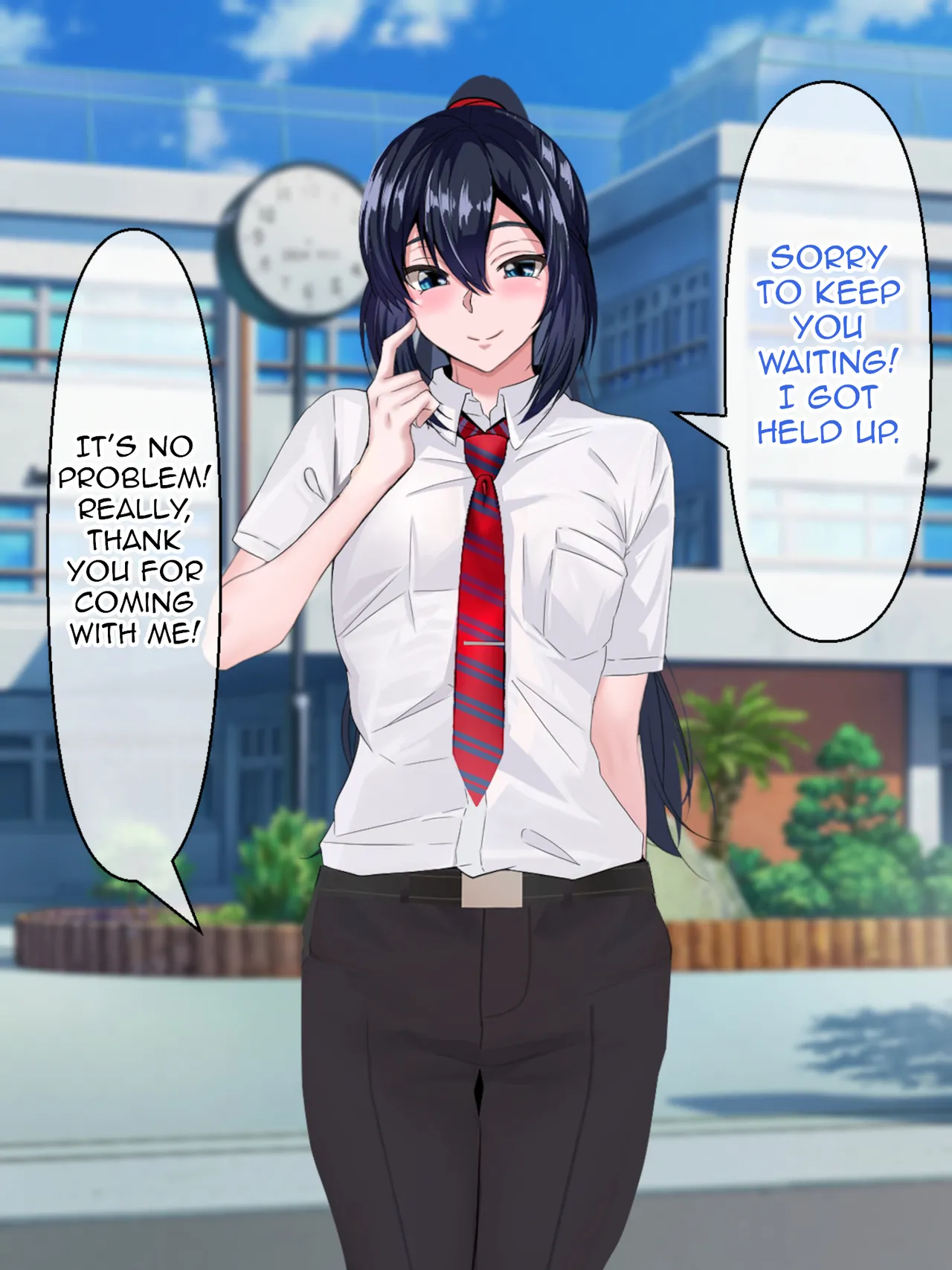 Ijime Kara Tasuketekureta Senpai ga, Ijime no Shuhan ni Mesu Ochisase Tareru Hanashi page 4 full