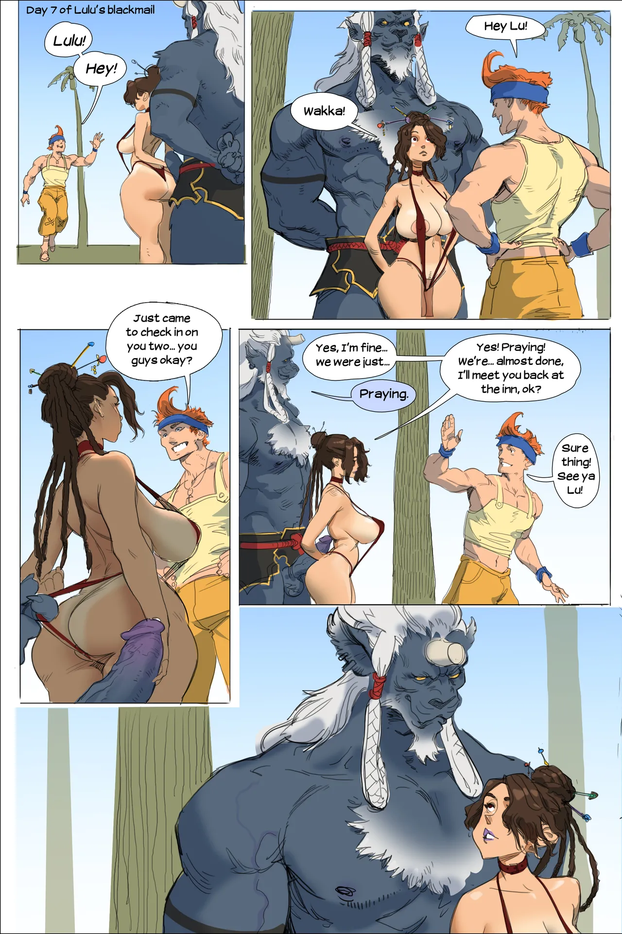 Owusyr short comics page 7 full