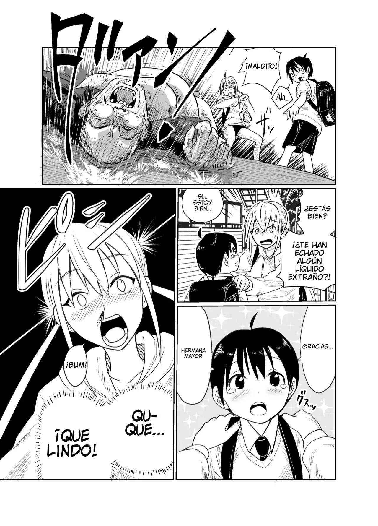 Un chico joven y una chica Acosadora page 5 full