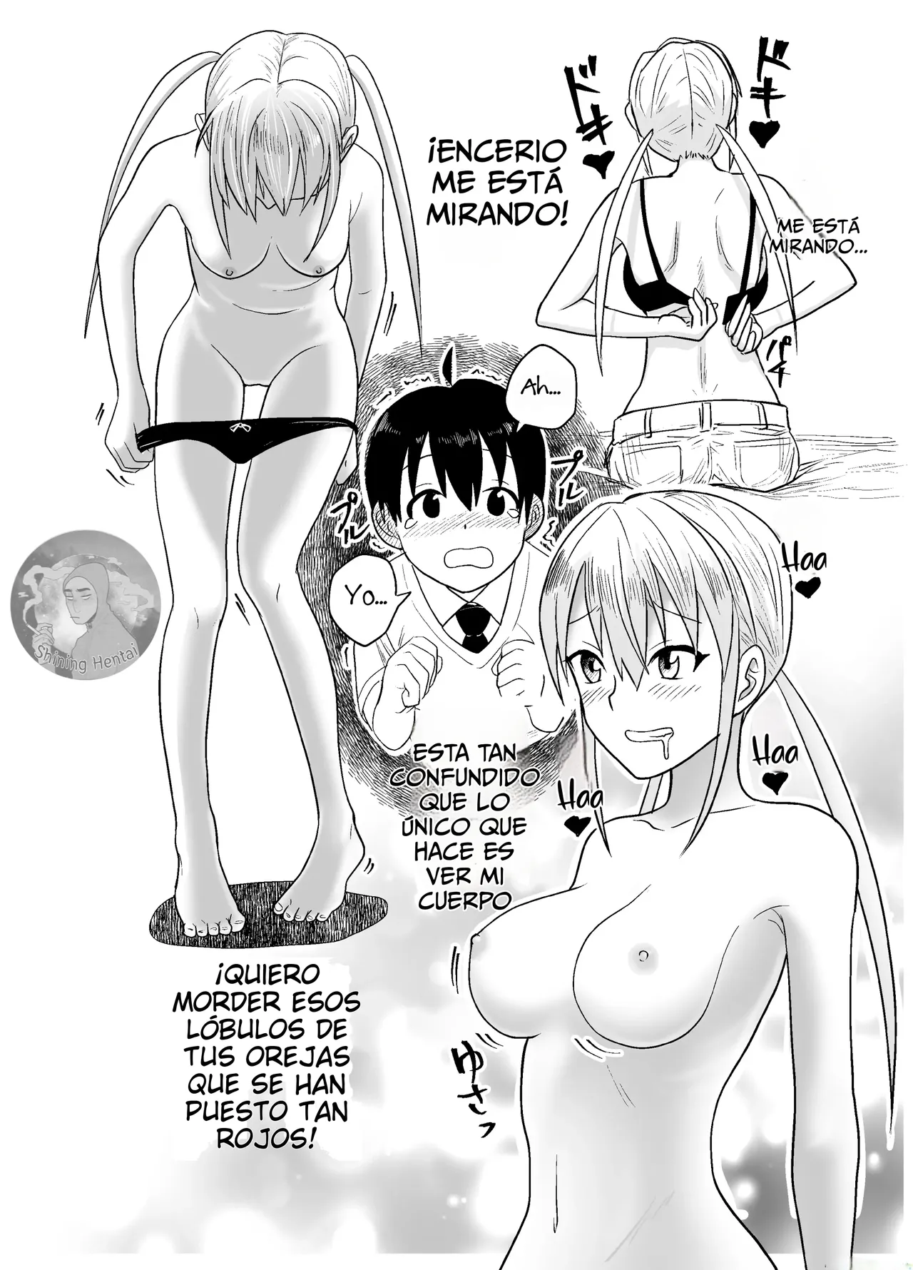 Un chico joven y una chica Acosadora page 8 full