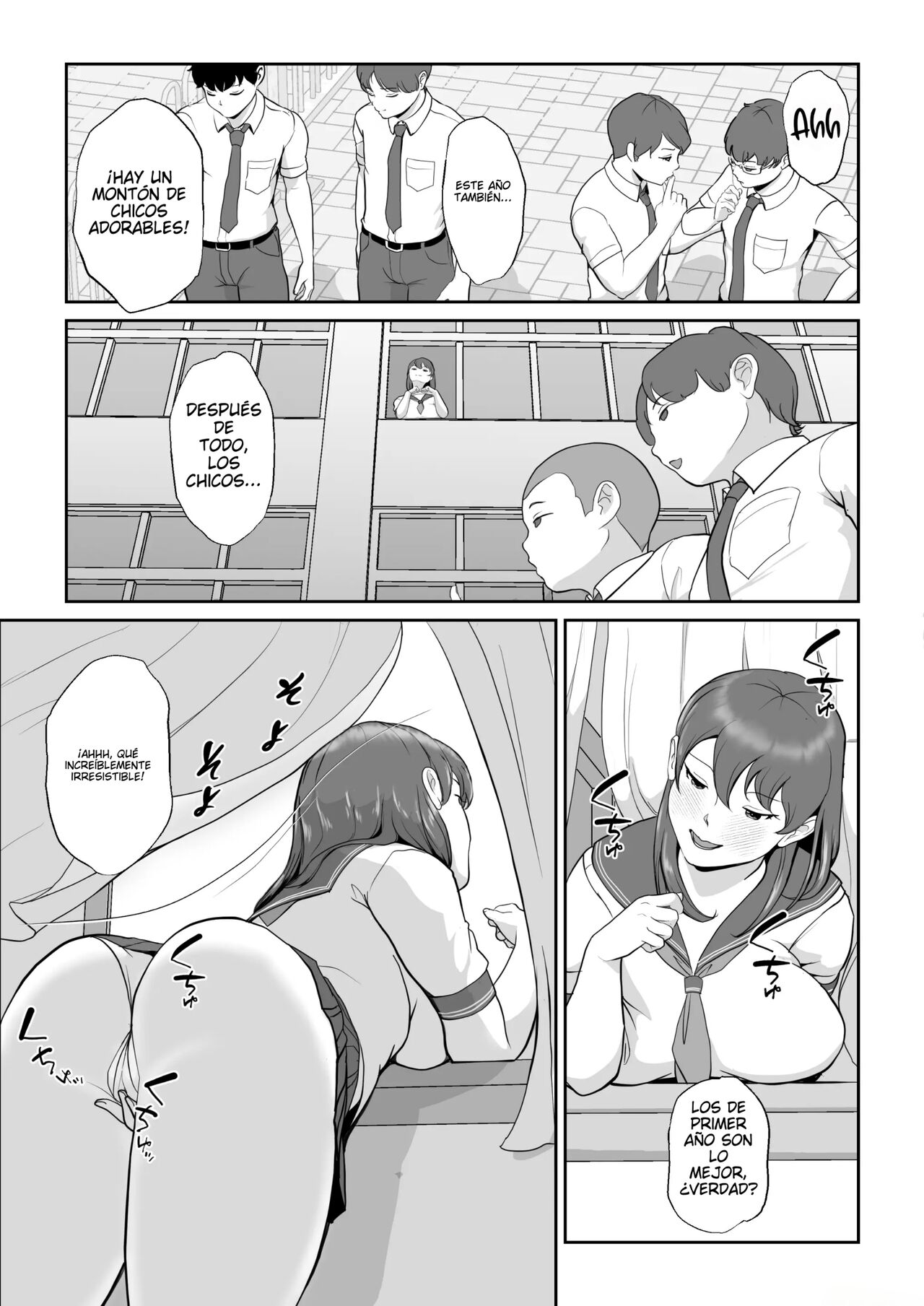 Hanasaki Seitokaichou wa Boku no Seishi o Neratteru | Hanazaki, la presidenta del consejo estudiantil ¡Quiere mi semen! page 4 full