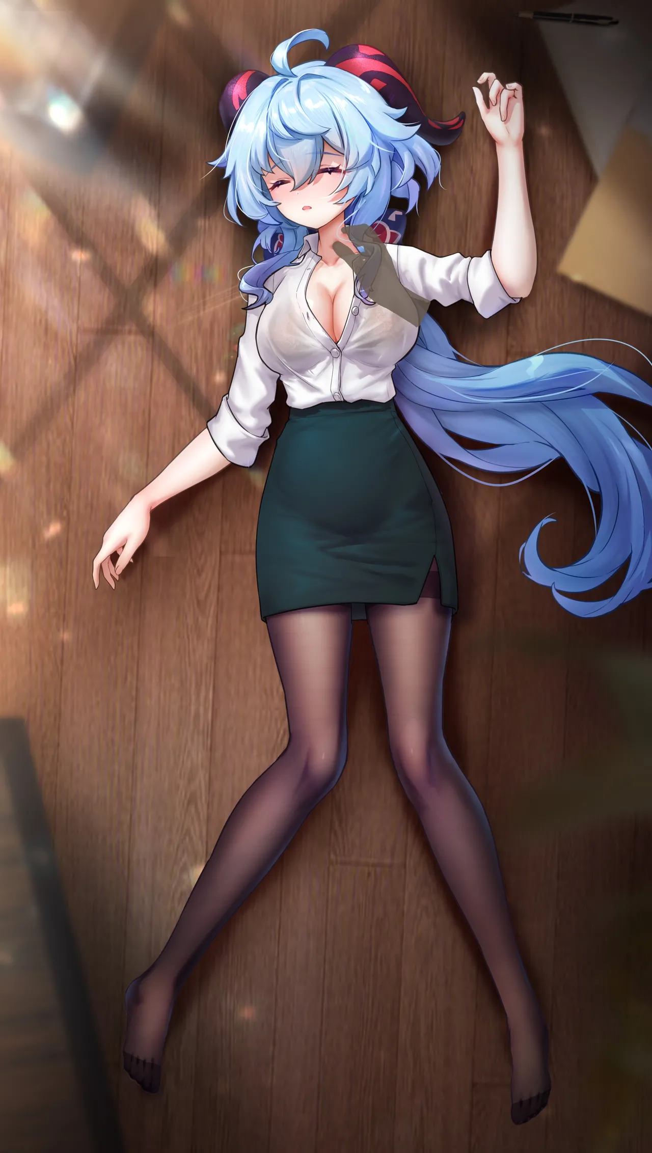 晕倒在办公室的ol甘雨 page 2 full