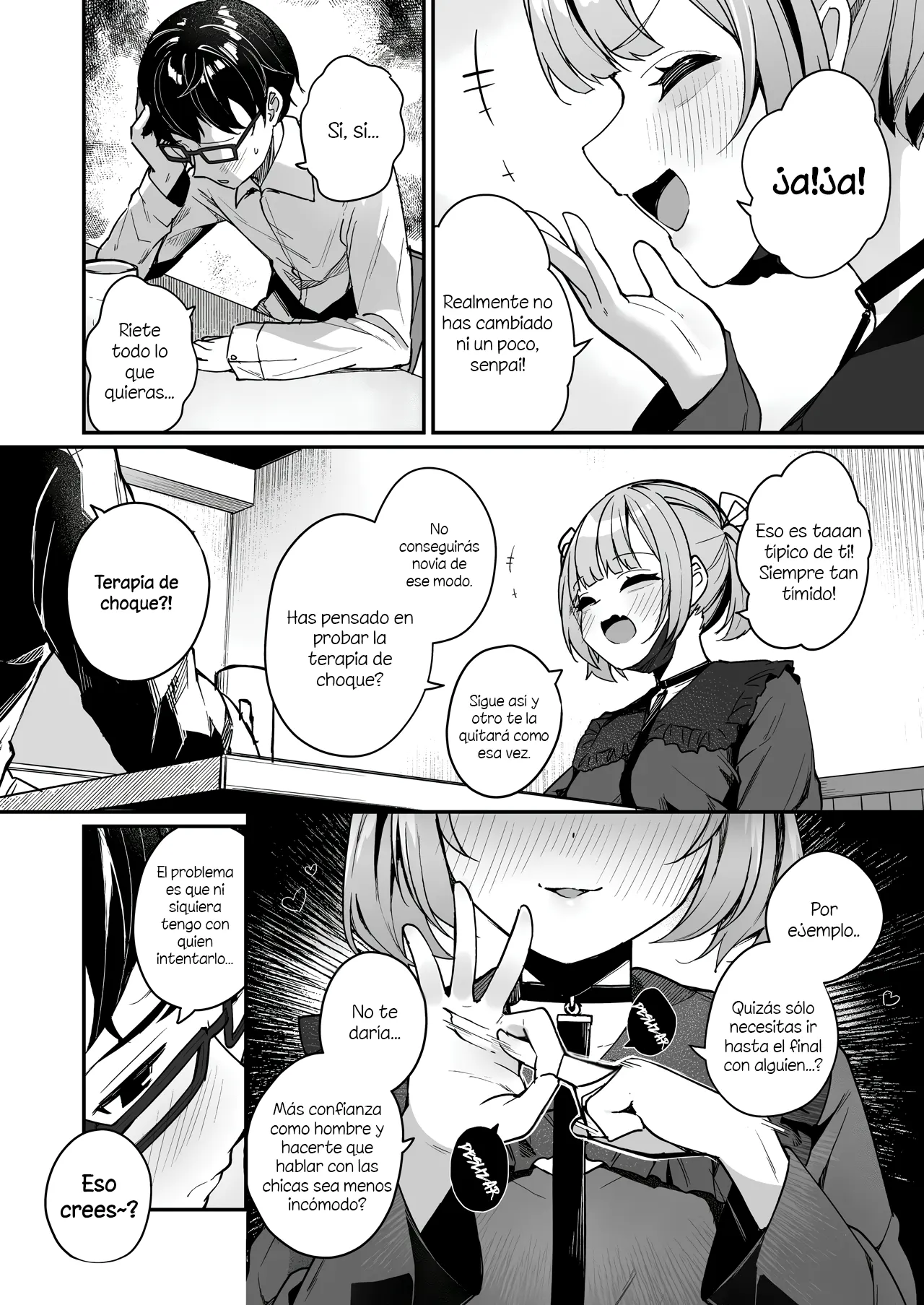 Renai Soudan nante Hobo Sex desu yo ne!? ～Akuyuu Kouhai to Issen Koete Yarimakuru Hanashi～ page 7 full