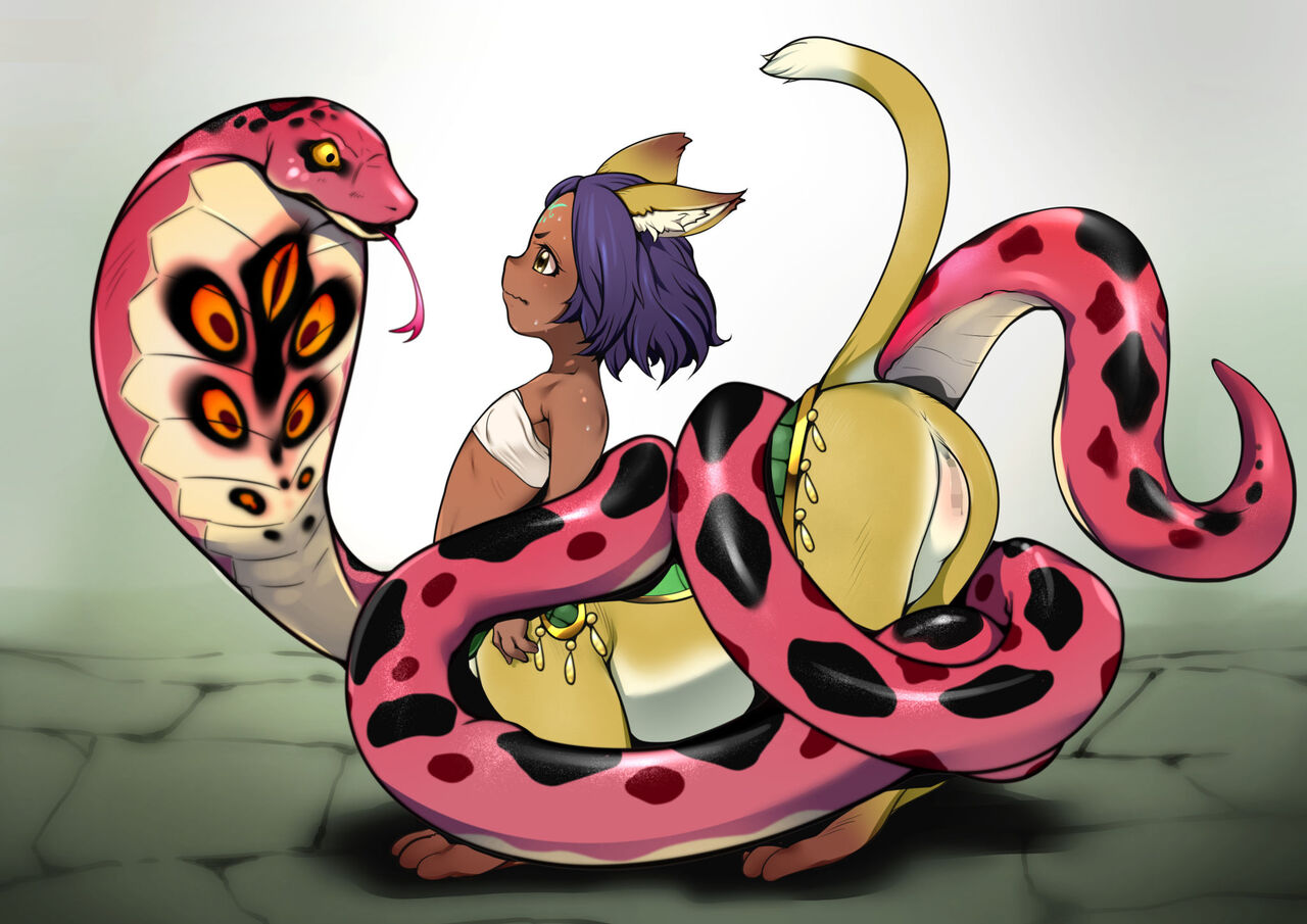 Princess Niima and the snake painting! page 1 full