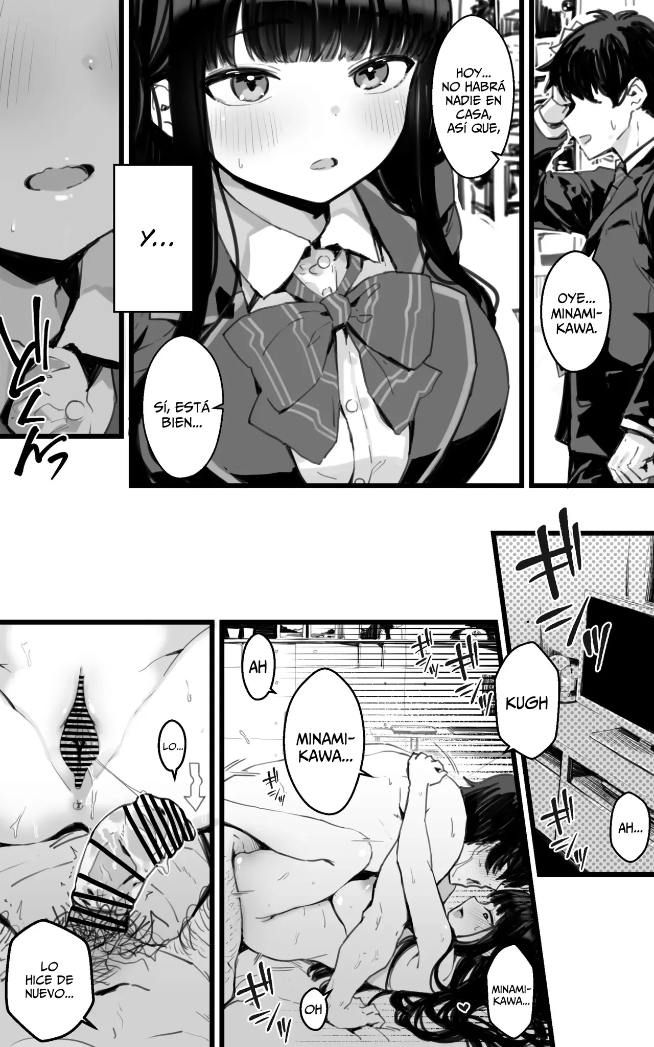 Kyonyuu JK Hame Nikki ~ Yappari Kareshi yori, Sensei no Ochinchin ga Kimochi Ii | Diario Sexual De Una JK Con Grandes Pechos page 3 full