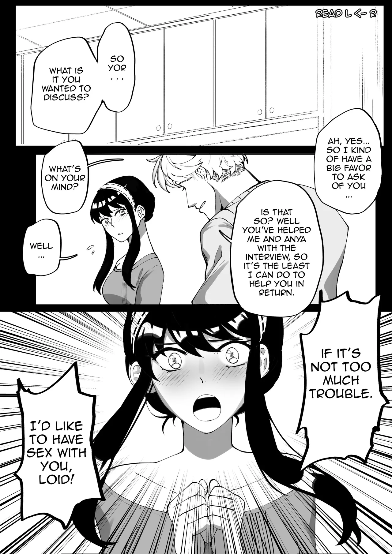 Loid X Yor page 1 full