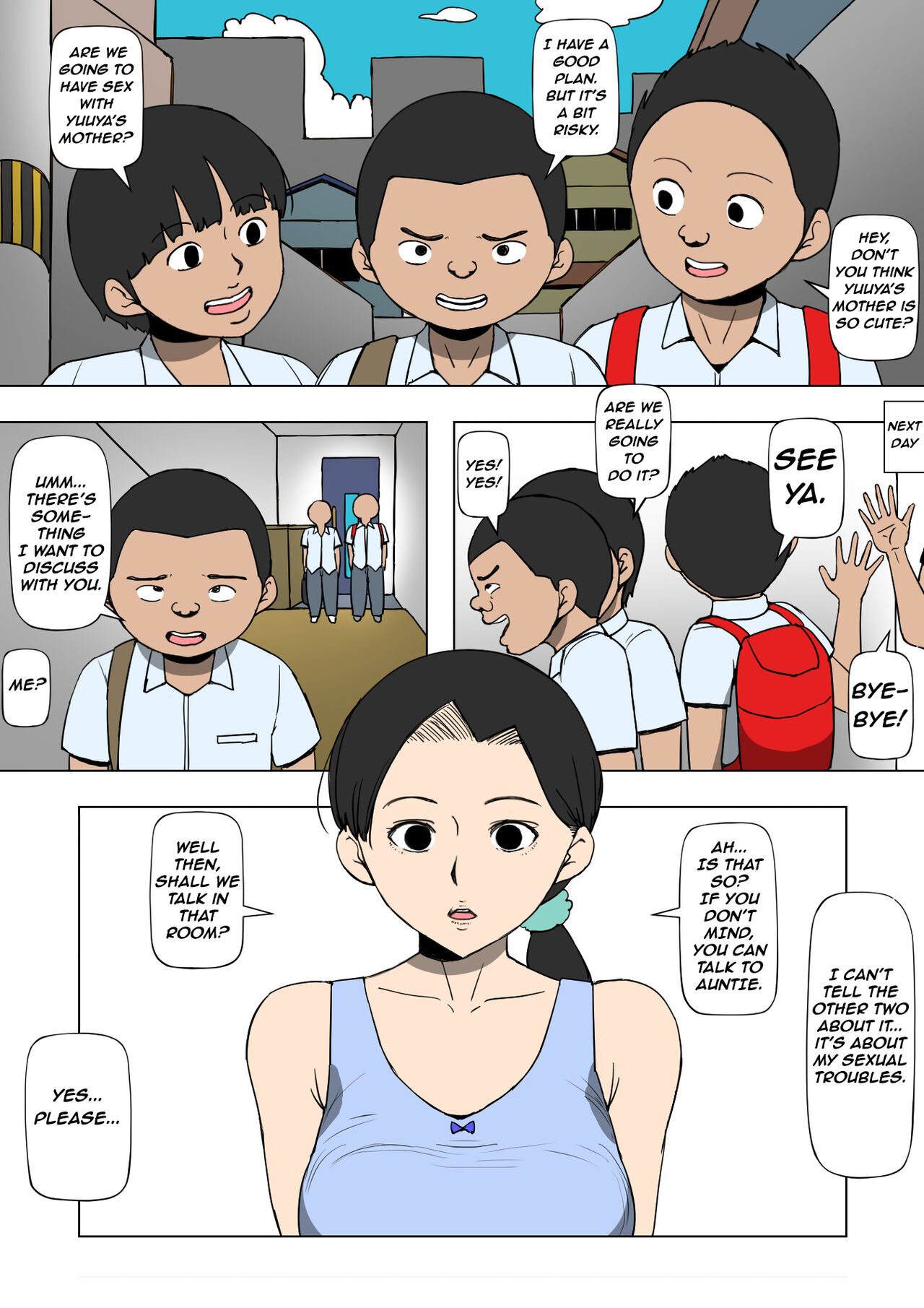 MY FRIEND WHO HAVE SEX WITH MY MOTHER page 4 full
