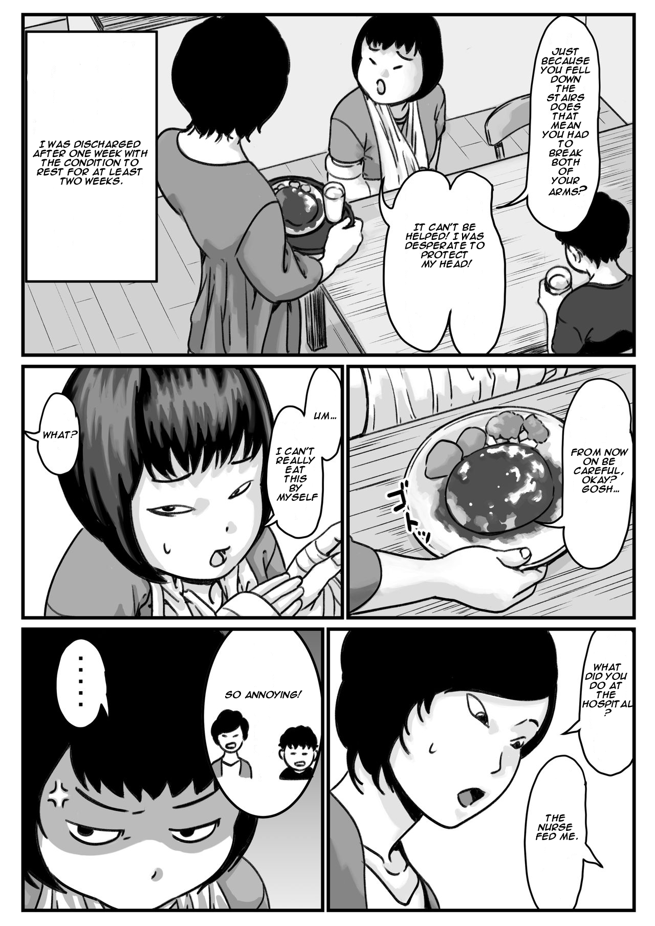 When I lost the use of both of my arms my brother started getting carried away Part 1 page 3 full