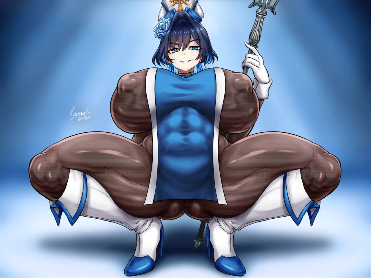 Kronii Maiden Ice Rose page 1 full