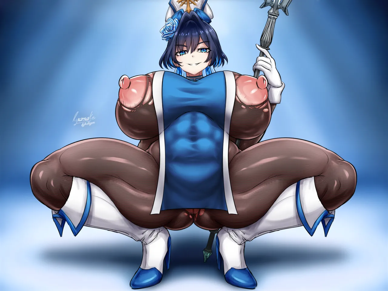 Kronii Maiden Ice Rose page 5 full