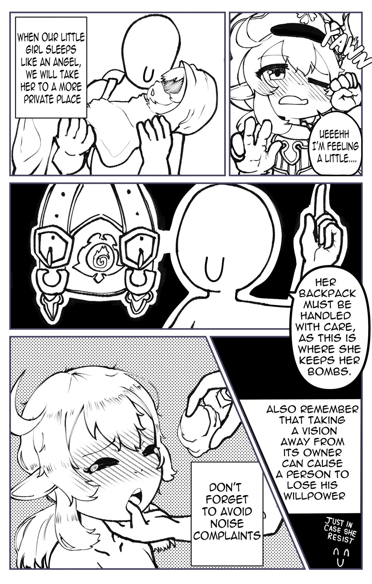 Illustrated Guide on How to XXX Klee page 5 full