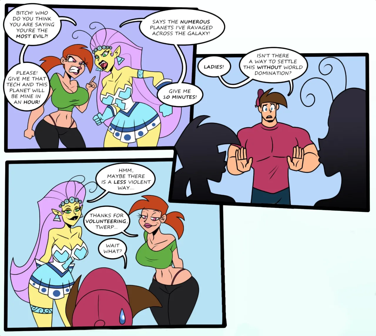 Timmy, Vicky, and Mandie page 1 full