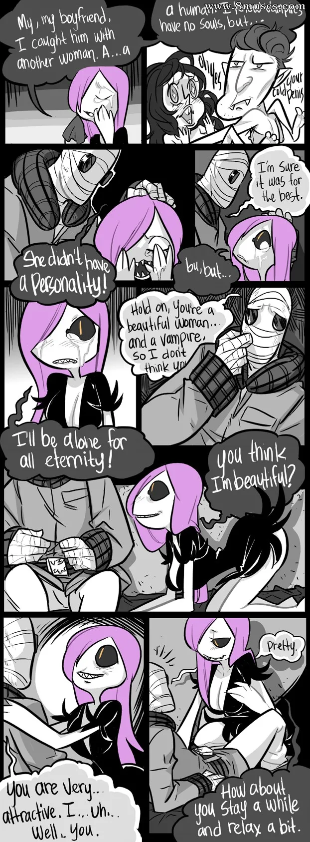 Mr Invisible Side Story : Vampire page 3 full