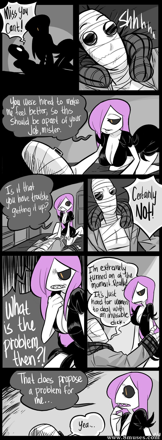 Mr Invisible Side Story : Vampire page 4 full