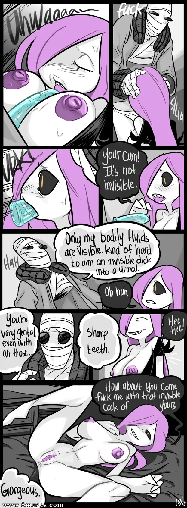 Mr Invisible Side Story : Vampire page 6 full