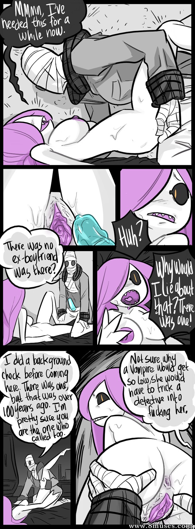 Mr Invisible Side Story : Vampire page 8 full