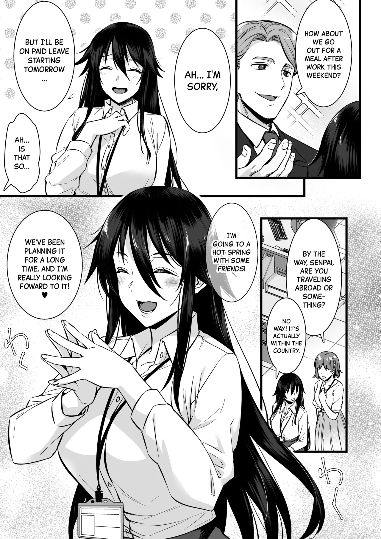 Rental Tanetsuke Oji-san 6 ~Tanetsuke Oji-san-tachi to Iku! Yari Makuri Nakadashi Rankou Onsen Ryokou~ page 4 full