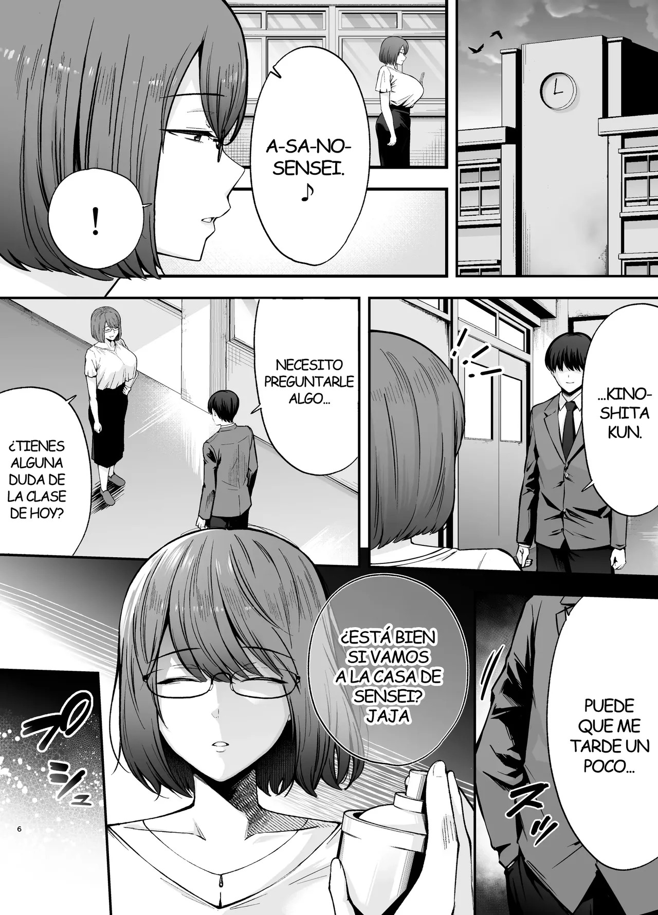 FUKUJUU KYOUSHITSU 3 SENNOU GAS DE CLASSMATE NI YARITAI HOUDAI page 5 full