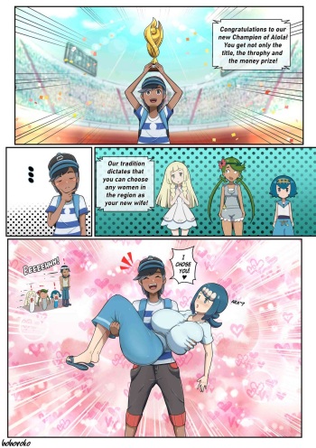 The Lady of the Alola Champion cover