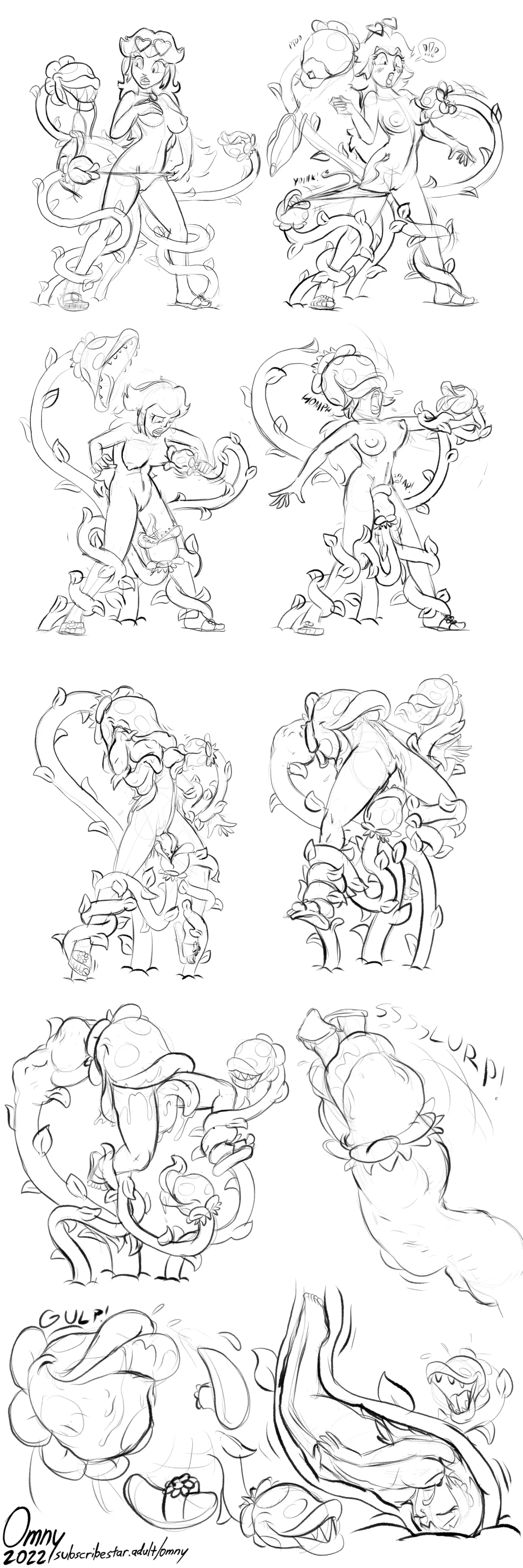 Princess Peach on Piranha Beach page 5 full