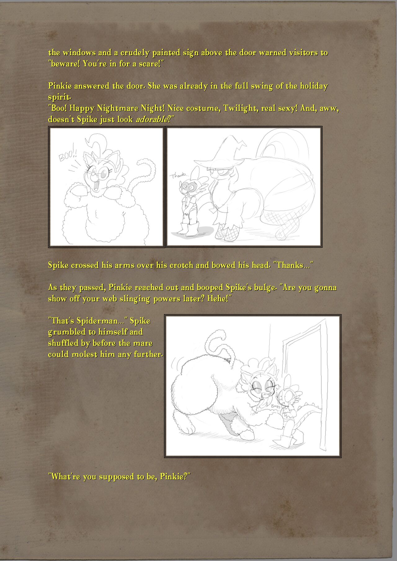 Spike's Nightmare Night Fright page 3 full