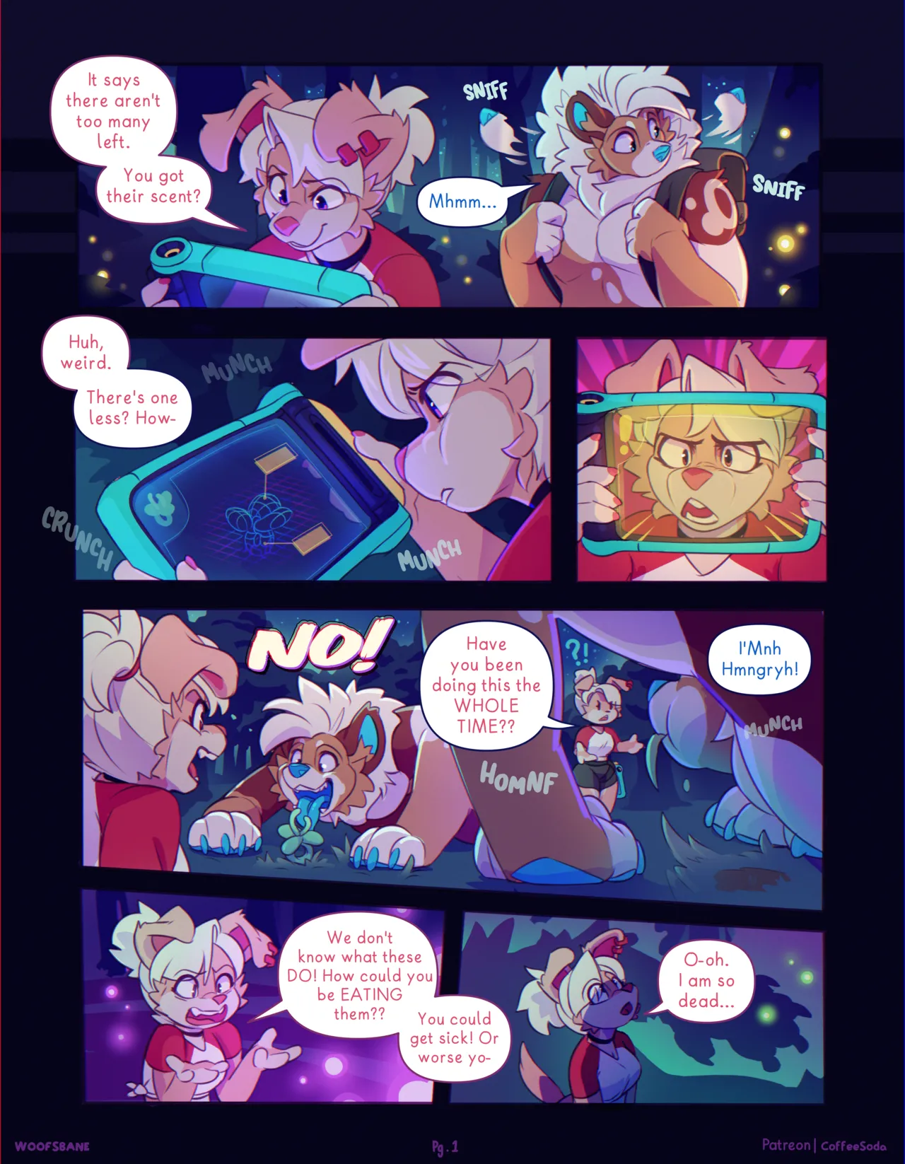 WOOFSBANE! page 1 full