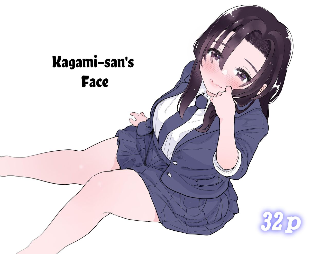 Kagami-san no Kao | Kagami-san's Face page 1 full