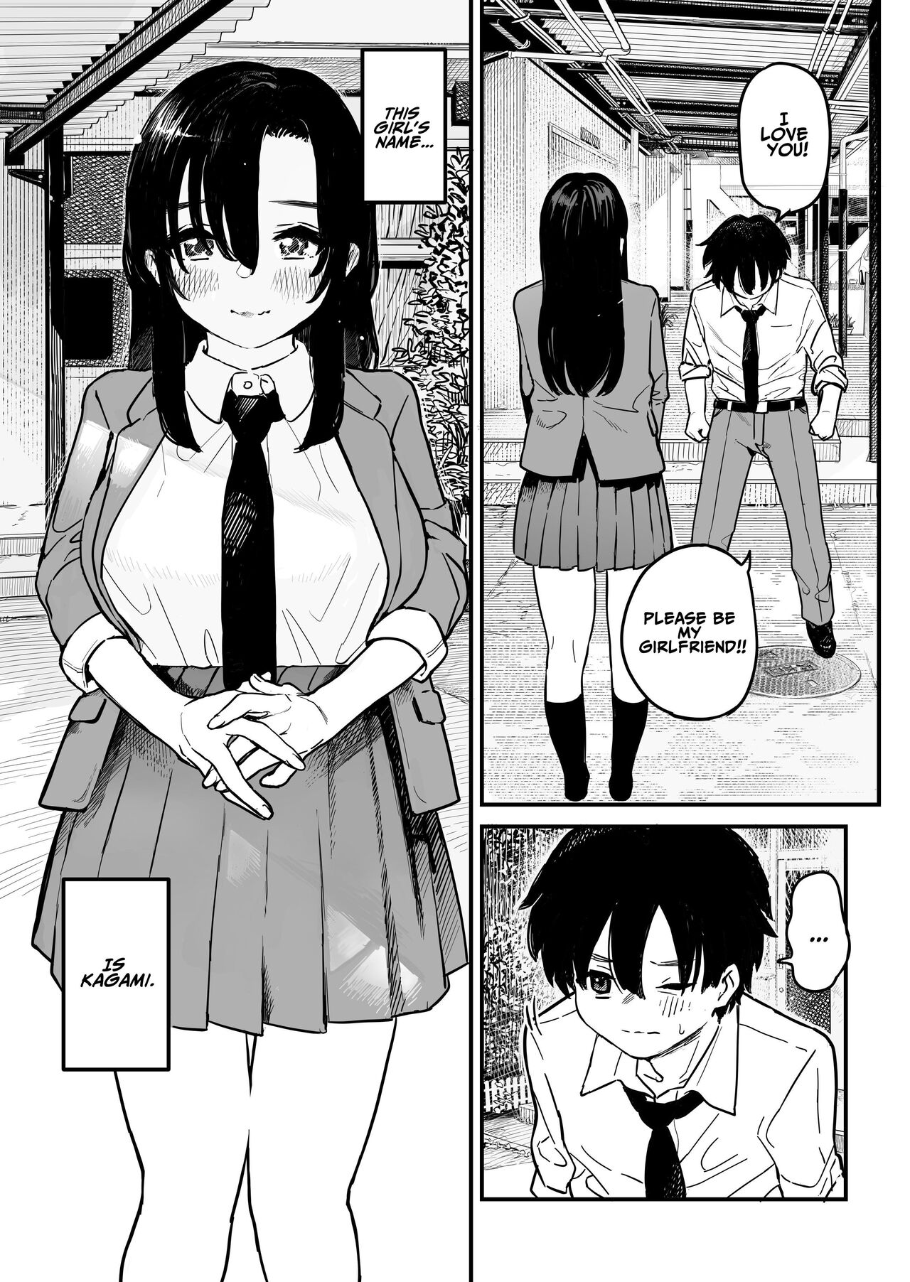 Kagami-san no Kao | Kagami-san's Face page 2 full