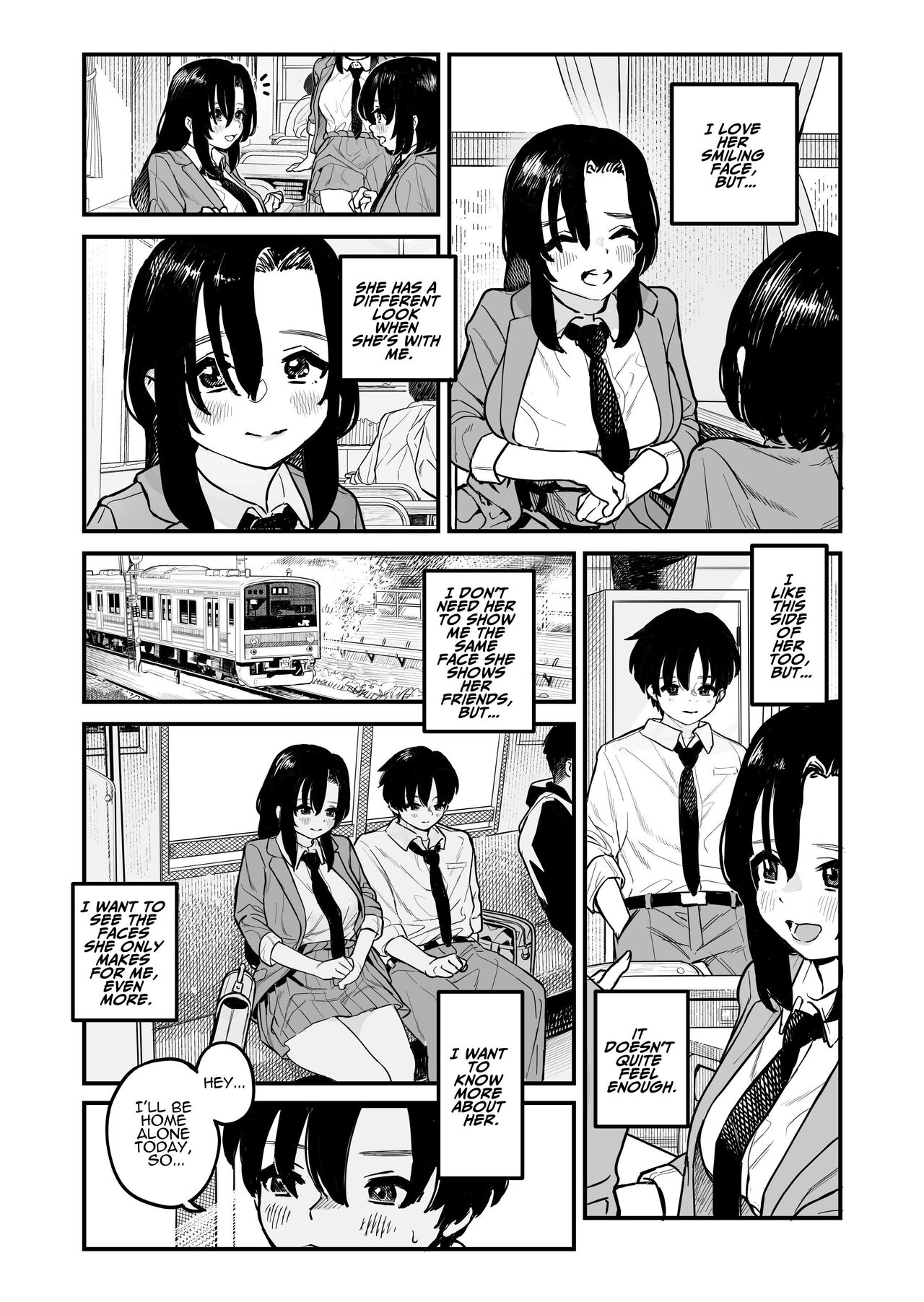 Kagami-san no Kao | Kagami-san's Face page 4 full