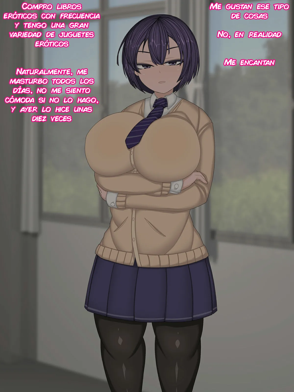 Mukuchide mawari kara `H ni kyōmi ga nai' to kanchigai sa re teru | Es callada y la gente que la rodea cree que "no le interesa el sexo" page 3 full