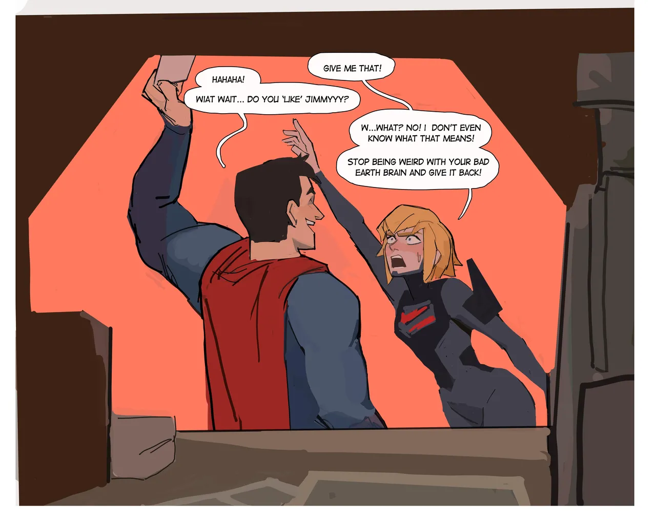 Supergirl page 2 full