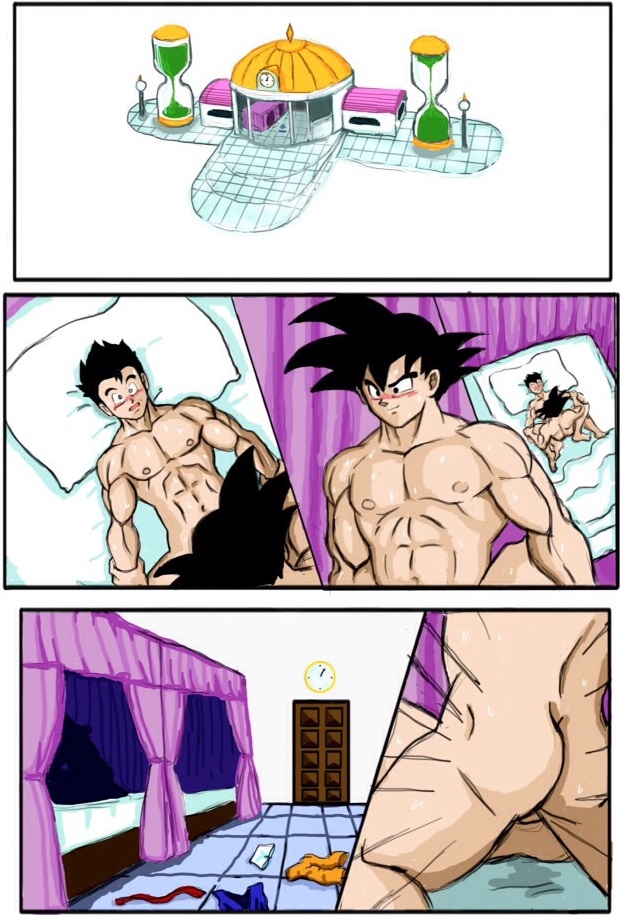 Dragon ball yaoi compilado Son Goku, Son Gohan Son Goten page 1 full