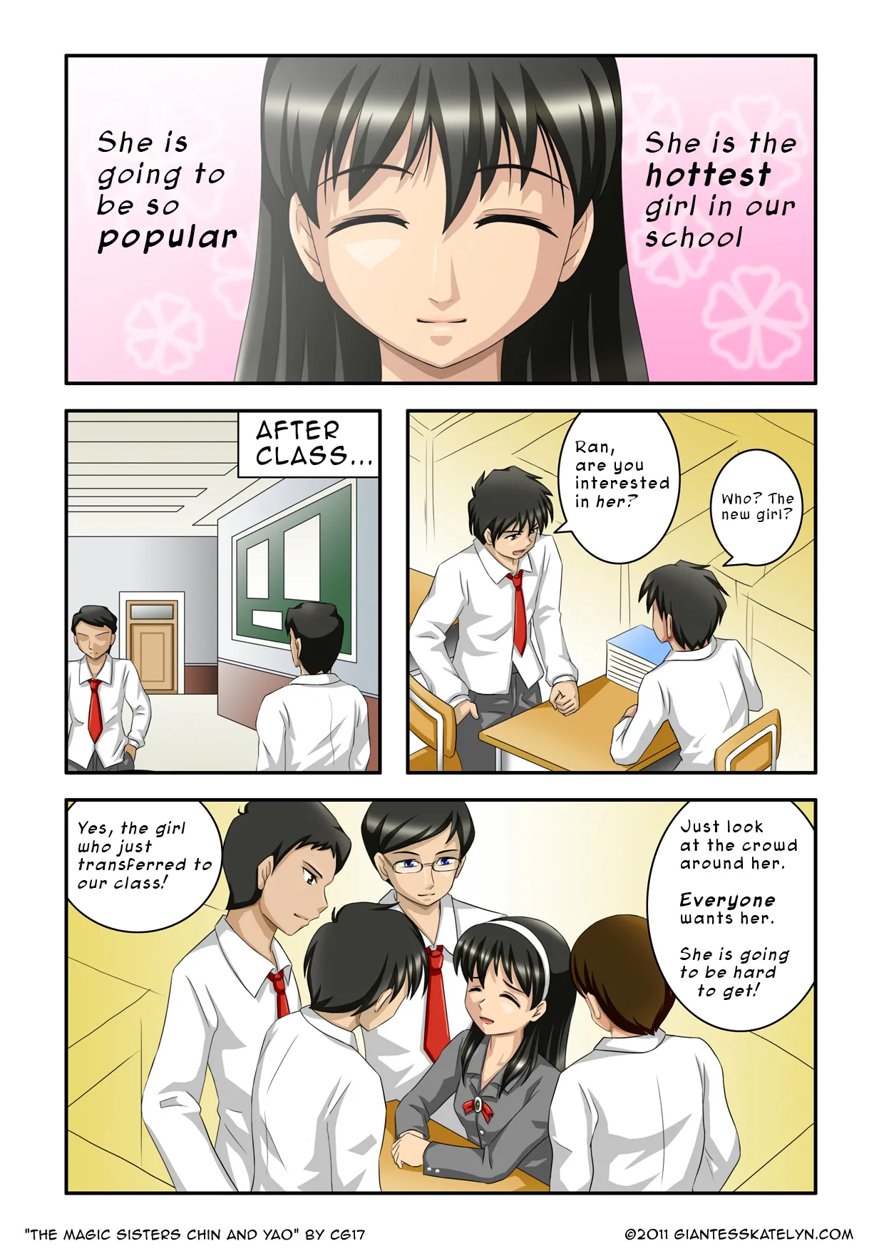 The Magic Sisters 1-2 + The Big Bad Wolf page 3 full