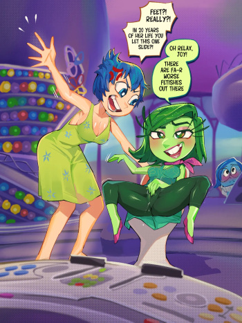 Joy, Disgust, and Sadness cover